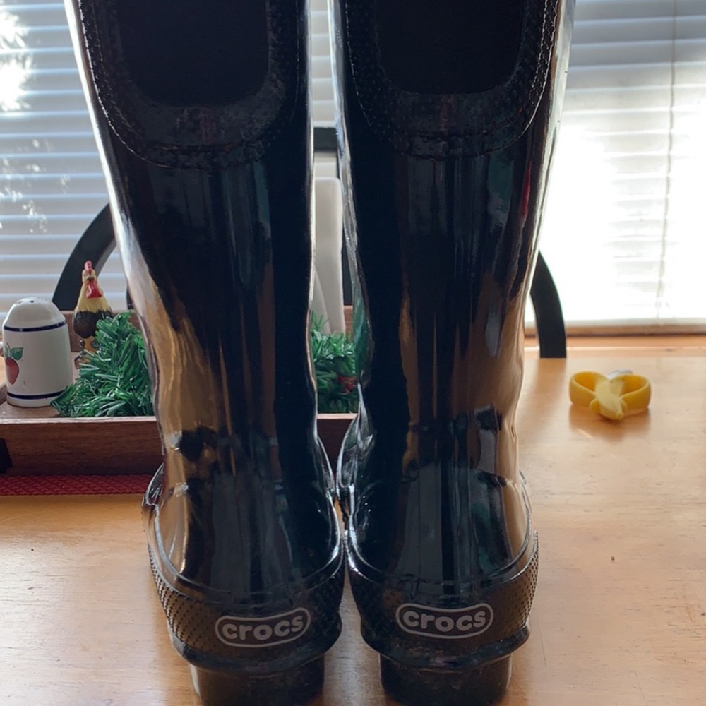 Croc rain boots
